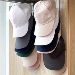 Wall-mounted Hat Storage Rack Iron Storage Hanger with 6 Hooks Portable Multi-functional Wardrobe Storage Hanger Door Hat Holder