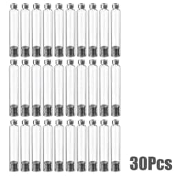 10/20/30/40/50pcs Independent Packaging 3ml Empty Glass Bottle Cassette Vial, Refillable Cosmetic Liquid Storage Container for B