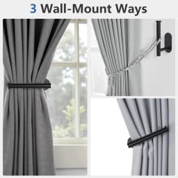 Adhesive Curtain Holdbacks Curtain Tie Backs Curtain Holdbacks No Drill Curtain Pull Backs Adhesive Curtain Hooks Curtain Holder