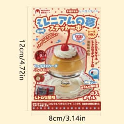 Stickers Book Kawaii Japanese Style Glitter Film Die-cutting Sticker Book Diy Handmade Scrapbook Aesthetic Stationery