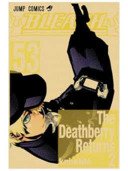 Anime Figure Bleach Poster Aesthetic Gigante Home Decoration Retro Manga Canvas Painting For Wall Art Mural Kawaii Room Decor