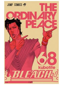Anime Figure Bleach Poster Aesthetic Gigante Home Decoration Retro Manga Canvas Painting For Wall Art Mural Kawaii Room Decor