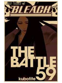 Anime Figure Bleach Poster Aesthetic Gigante Home Decoration Retro Manga Canvas Painting For Wall Art Mural Kawaii Room Decor