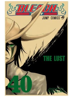 Anime Figure Bleach Poster Aesthetic Gigante Home Decoration Retro Manga Canvas Painting For Wall Art Mural Kawaii Room Decor