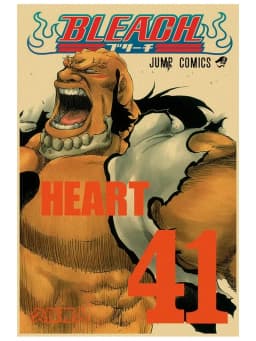 Anime Figure Bleach Poster Aesthetic Gigante Home Decoration Retro Manga Canvas Painting For Wall Art Mural Kawaii Room Decor