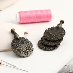Vintage Style Thread Cutter - Metal Sewing DIY Tool with Antique Design for Quilting, Embroidery, Thread Trimming & Removal