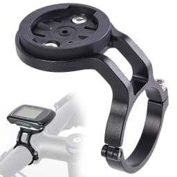Bike Handlebar Computer Holder Aluminum Alloy Road Bike Code Meter Fixing Base Lightweight for Garmin/Wahoo/Bryton/XOSS/IGPSPORT