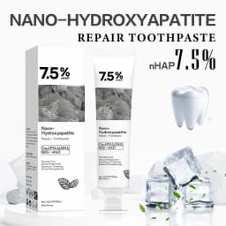 Nano Hydroxyapatite Toothpaste Remover Coffee Tea Stain Improve Bad Breath Prevent Caries Teeth Whitening Toothpaste Products