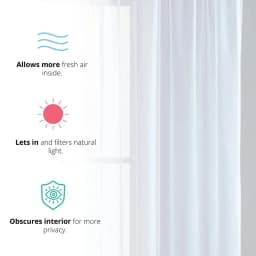 Home Decor White Tulle Sheer Curtains for Living Room Bedroom Dining Decor Window Semi Shading Treatment Voile Drape Luxury Door