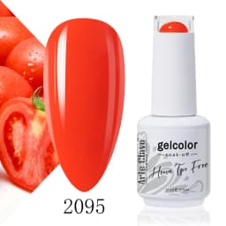 Arte Clavo Rose Red Color Series 15ml Gel Nail Polish Hot Sale Long Lasting Soak Off Varnish Hybrid Nail Art Top Bsae Maincure