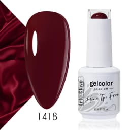 Arte Clavo Rose Red Color Series 15ml Gel Nail Polish Hot Sale Long Lasting Soak Off Varnish Hybrid Nail Art Top Bsae Maincure