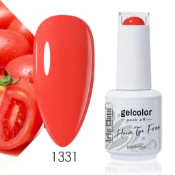 Arte Clavo Rose Red Color Series 15ml Gel Nail Polish Hot Sale Long Lasting Soak Off Varnish Hybrid Nail Art Top Bsae Maincure