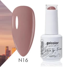 Arte Clavo Rose Red Color Series 15ml Gel Nail Polish Hot Sale Long Lasting Soak Off Varnish Hybrid Nail Art Top Bsae Maincure