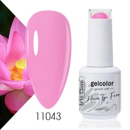 Arte Clavo Rose Red Color Series 15ml Gel Nail Polish Hot Sale Long Lasting Soak Off Varnish Hybrid Nail Art Top Bsae Maincure