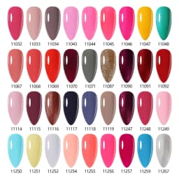 Arte Clavo Rose Red Color Series 15ml Gel Nail Polish Hot Sale Long Lasting Soak Off Varnish Hybrid Nail Art Top Bsae Maincure