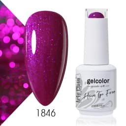 Arte Clavo Rose Red Color Series 15ml Gel Nail Polish Hot Sale Long Lasting Soak Off Varnish Hybrid Nail Art Top Bsae Maincure