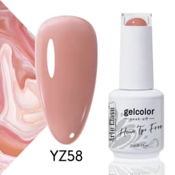 Arte Clavo Rose Red Color Series 15ml Gel Nail Polish Hot Sale Long Lasting Soak Off Varnish Hybrid Nail Art Top Bsae Maincure