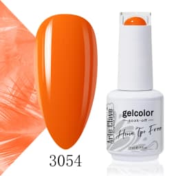 Arte Clavo Rose Red Color Series 15ml Gel Nail Polish Hot Sale Long Lasting Soak Off Varnish Hybrid Nail Art Top Bsae Maincure