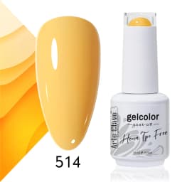 Arte Clavo Rose Red Color Series 15ml Gel Nail Polish Hot Sale Long Lasting Soak Off Varnish Hybrid Nail Art Top Bsae Maincure