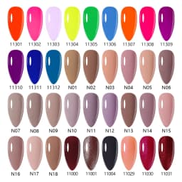 Arte Clavo Rose Red Color Series 15ml Gel Nail Polish Hot Sale Long Lasting Soak Off Varnish Hybrid Nail Art Top Bsae Maincure