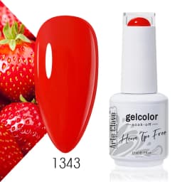 Arte Clavo Rose Red Color Series 15ml Gel Nail Polish Hot Sale Long Lasting Soak Off Varnish Hybrid Nail Art Top Bsae Maincure
