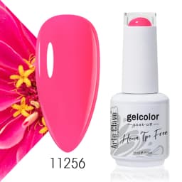 Arte Clavo Rose Red Color Series 15ml Gel Nail Polish Hot Sale Long Lasting Soak Off Varnish Hybrid Nail Art Top Bsae Maincure