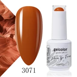 Arte Clavo Rose Red Color Series 15ml Gel Nail Polish Hot Sale Long Lasting Soak Off Varnish Hybrid Nail Art Top Bsae Maincure