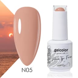 Arte Clavo Rose Red Color Series 15ml Gel Nail Polish Hot Sale Long Lasting Soak Off Varnish Hybrid Nail Art Top Bsae Maincure