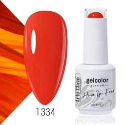 Arte Clavo Rose Red Color Series 15ml Gel Nail Polish Hot Sale Long Lasting Soak Off Varnish Hybrid Nail Art Top Bsae Maincure