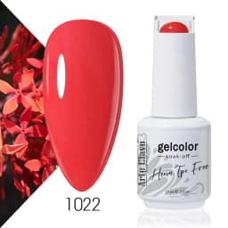 Arte Clavo Rose Red Color Series 15ml Gel Nail Polish Hot Sale Long Lasting Soak Off Varnish Hybrid Nail Art Top Bsae Maincure