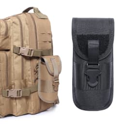 MOLLE Glasses Pouch Anti-Stress Utility Sunglasses Case EDC Outdoor Hiking Hunting Accessories Eyeglasses Case Bag