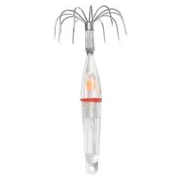 Squid Fishing Hooks with LED lights Lures Fishhooks Light Easy to Use with Anti-Corrosion Materials Lamp Tools 1-2pcs
