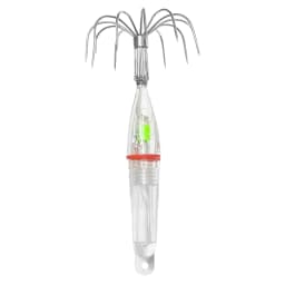 Squid Fishing Hooks with LED lights Lures Fishhooks Light Easy to Use with Anti-Corrosion Materials Lamp Tools 1-2pcs