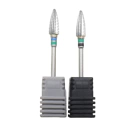 1Pcs 5MM Mini 5in1 Nail Drill Bits,3/32" Tungsten Carbide Cuticle Drill Bits,Two Way Rotate For Nail Bed File Dead Skin Nail Pre