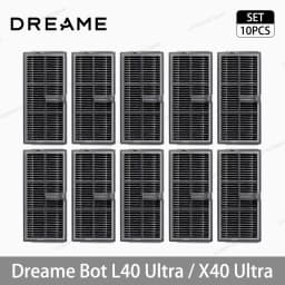 Dreame L40 Ultra / X40 Ultra Vacuum Cleaner Replacement Accessories Main Side Brush HEPA Filter Mop Cloths Dust Bag Spare Parts