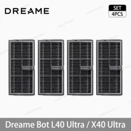 Dreame L40 Ultra / X40 Ultra Vacuum Cleaner Replacement Accessories Main Side Brush HEPA Filter Mop Cloths Dust Bag Spare Parts