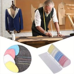 Erasable Fabric Tailor Chalk Set | Multicolor Sewing Pattern Marking Tool, Clothing Patchwork DIY Needlework Accessories in Box