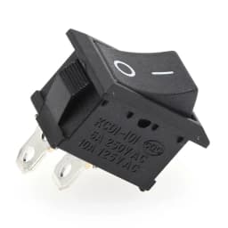5/20/100Pcs KCD1 15*21mm 2Pin ON-OFF Boat-shape Switch 10*15mm Snap-in Rocker Switch KCD Switches