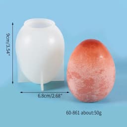 3D Dragon Egg Silicone Resin Mold DIY Dragon Animal Candle Craft Ornaments Casting Resin Epoxy Mould Home Decor