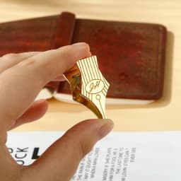 2PCS Metal Nib Binder Clips Bill Binder Clip Foldback Notes Letter File Paper Clip Binding Securing Clip Stationery