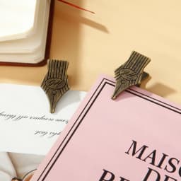 2PCS Metal Nib Binder Clips Bill Binder Clip Foldback Notes Letter File Paper Clip Binding Securing Clip Stationery