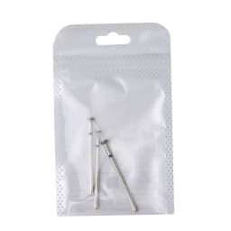 3pcs/set Diamond Nail Drill Bit Cuticle Clean Manicure Drill Bits Gel Overflow Removal Rotary Burrs Bits Manicure Pedicure Tools