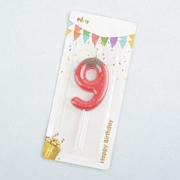 1pc Strawberry Birthday Cake Candle, 0-9 Number Perfect for Anniversary, Birthday & Party Decorations, Celebration Candle