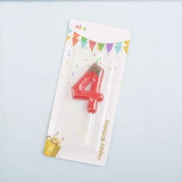 1pc Strawberry Birthday Cake Candle, 0-9 Number Perfect for Anniversary, Birthday & Party Decorations, Celebration Candle