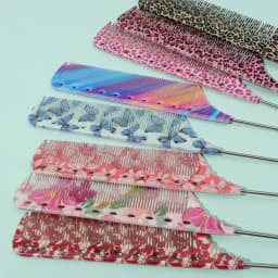 1pc/3pcs/8pcs 8 Unique Colorful Anti-Static Rat Tail Combs - Durable & Stylish, Leopard/Neon/Floral & More Patterns Available