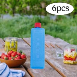 6-12PCS Ice Blocks Reusable Rectangular Ice Pack Freezer Packs for Outdoor Camping, Picnics, Barbecues, Travel Cooling Ice Pack