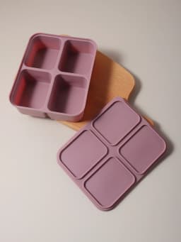 12 Grid Food-Grade Silicone Baby Food Freezer Tray - Easy Pop Out Ice Cube Mold for Infant Puree & Snacks