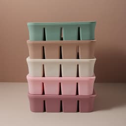 12 Grid Food-Grade Silicone Baby Food Freezer Tray - Easy Pop Out Ice Cube Mold for Infant Puree & Snacks