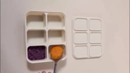 12 Grid Food-Grade Silicone Baby Food Freezer Tray - Easy Pop Out Ice Cube Mold for Infant Puree & Snacks