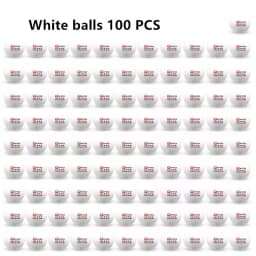 3-Star 50/100 PCS Table Tennis Ball National Standard ABS 40+ High Elasticity Quality Ping-Pong Balls Training Balls